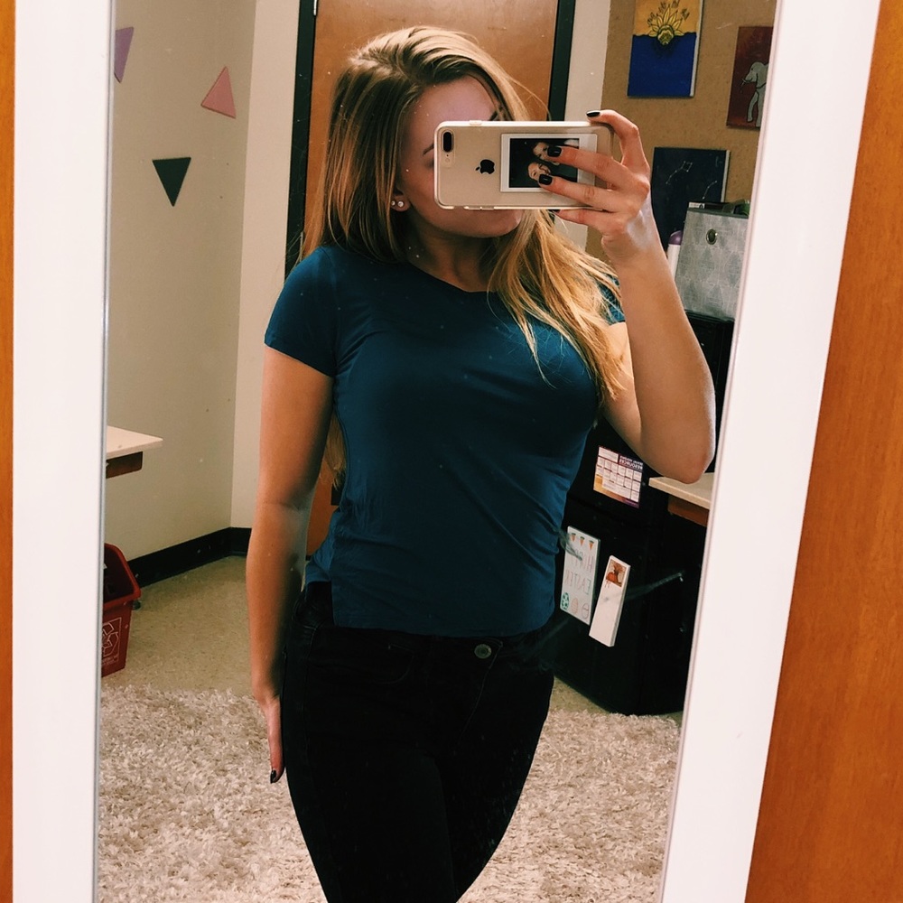 Aerie Blue Top